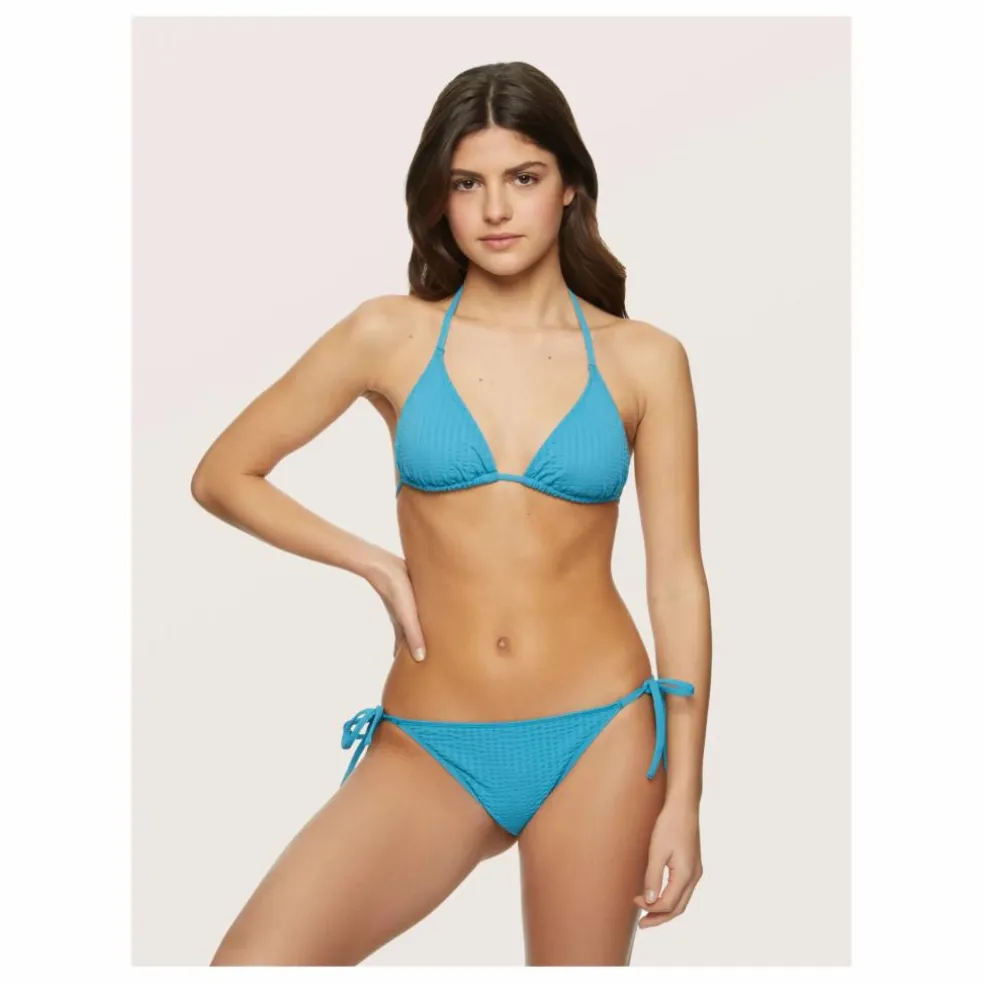 Haut de Maillot de Bain Triangle | Bleu