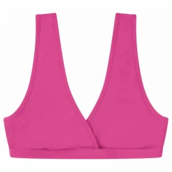 Haut de Maillot Fibres Recyclées | Rose fuschia