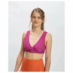Haut de Maillot Fibres Recyclées | Rose fuschia
