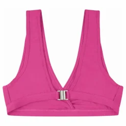 Haut de Maillot Fibres Recyclées | Rose fuschia