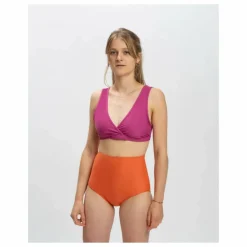 Haut de Maillot Fibres Recyclées | Rose fuschia
