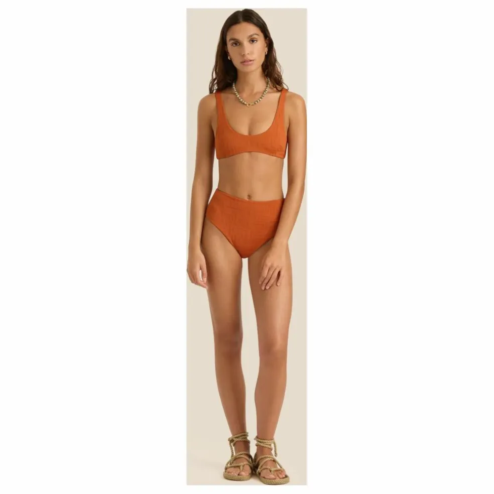 Haut de Maillot Flo | Terracotta