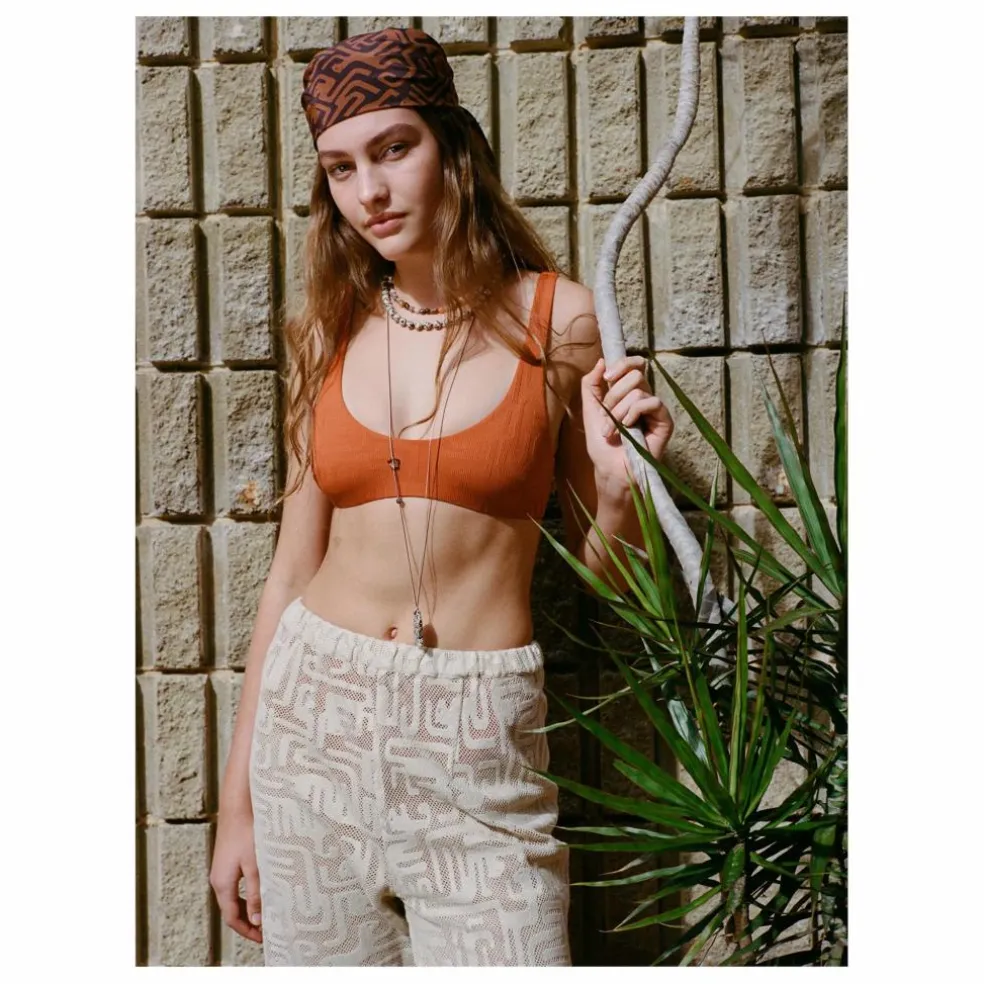 Haut de Maillot Flo | Terracotta