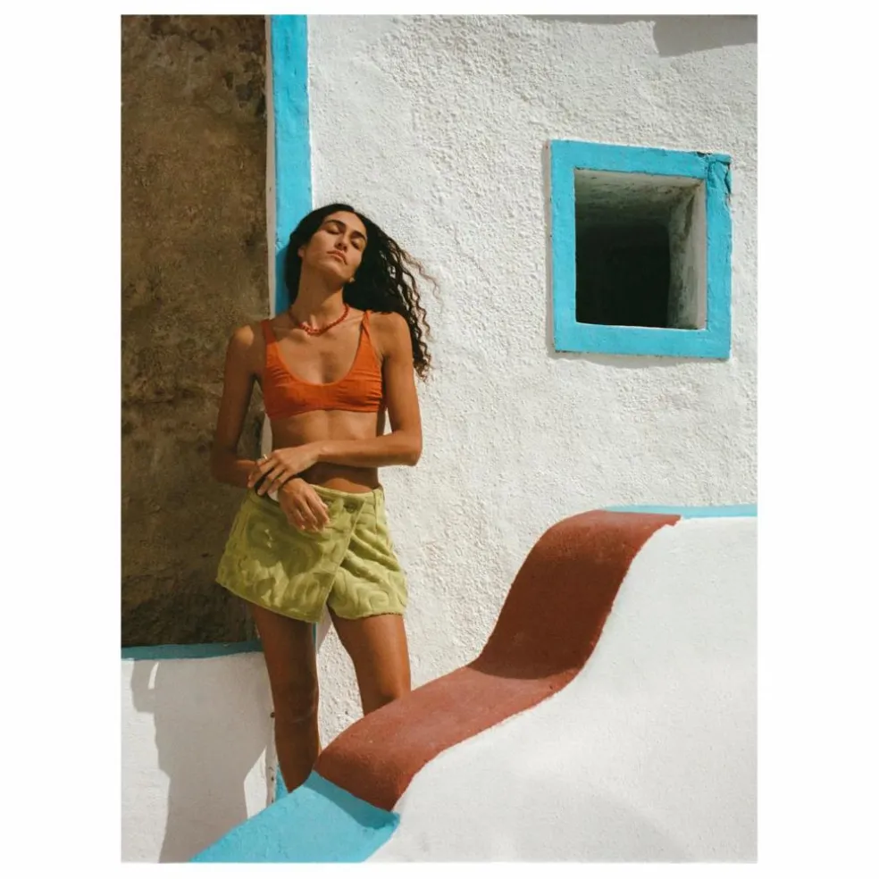 Haut de Maillot Flo | Terracotta