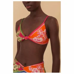 Haut de Maillot Floral Elegance | Rose