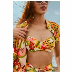 Haut de Maillot Fruit Paradise | Blanc cassé
