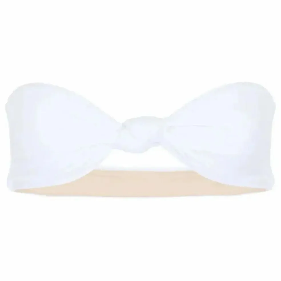 Haut de Maillot Le Bandeau Nœud | Ivoire
