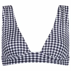 Haut de Maillot L'Ensorcelant Vichy | Bleu marine