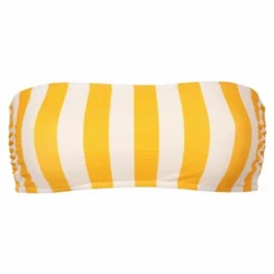 Haut de Maillot Positano Fibres Recyclées | Jaune