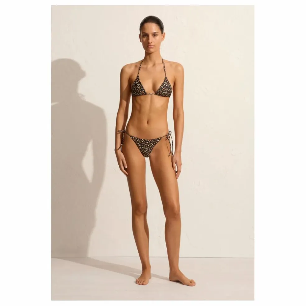 Haut de Maillot String Triangle | Orange