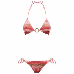 Haut de Maillot Sunset Crochet | Corail
