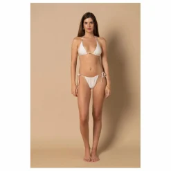 Haut de Maillot Triangle Jenny | Blanc cassé