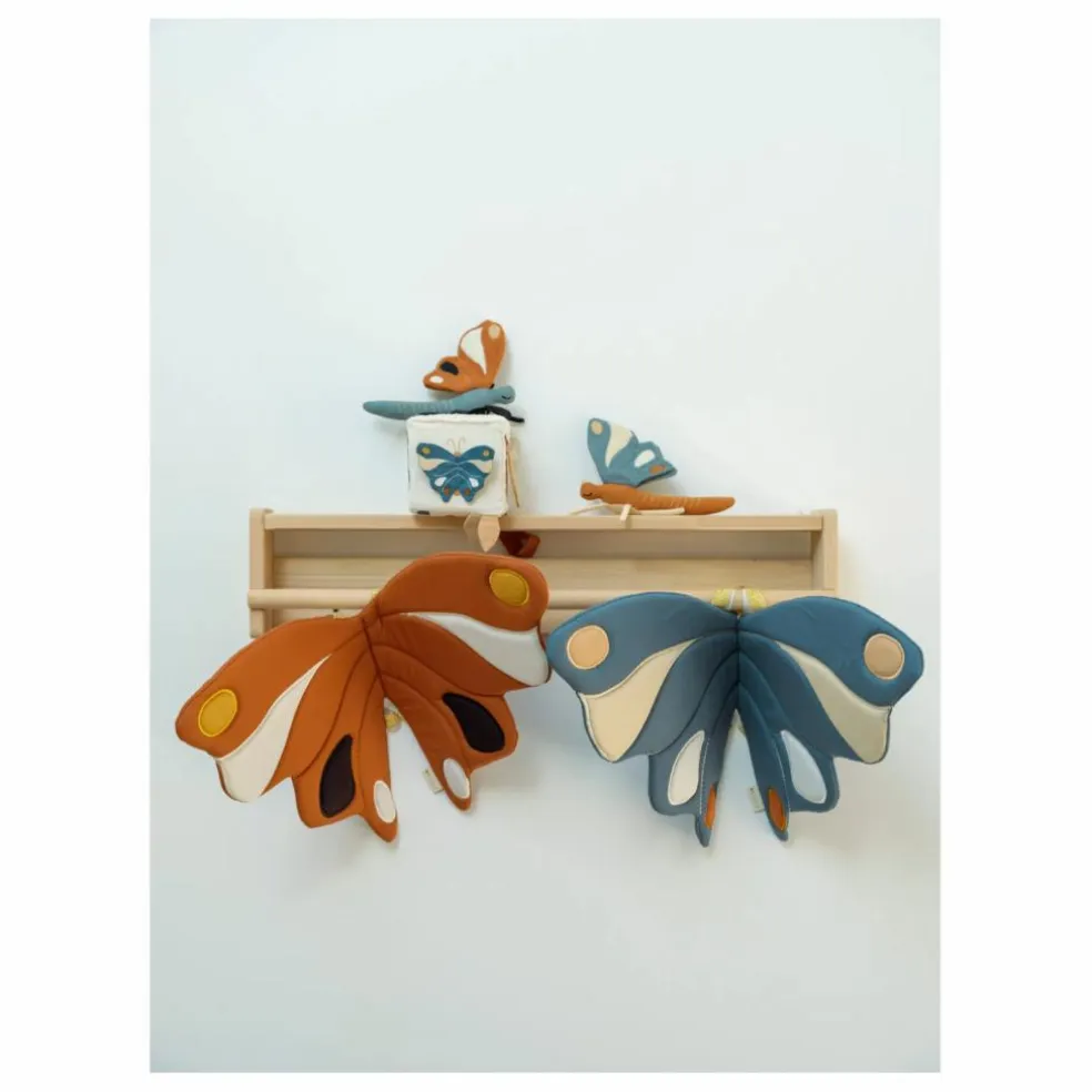 Hochet - Papillon | Bleu