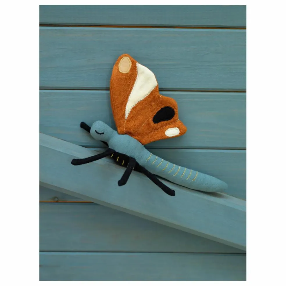 Hochet - Papillon | Rouille