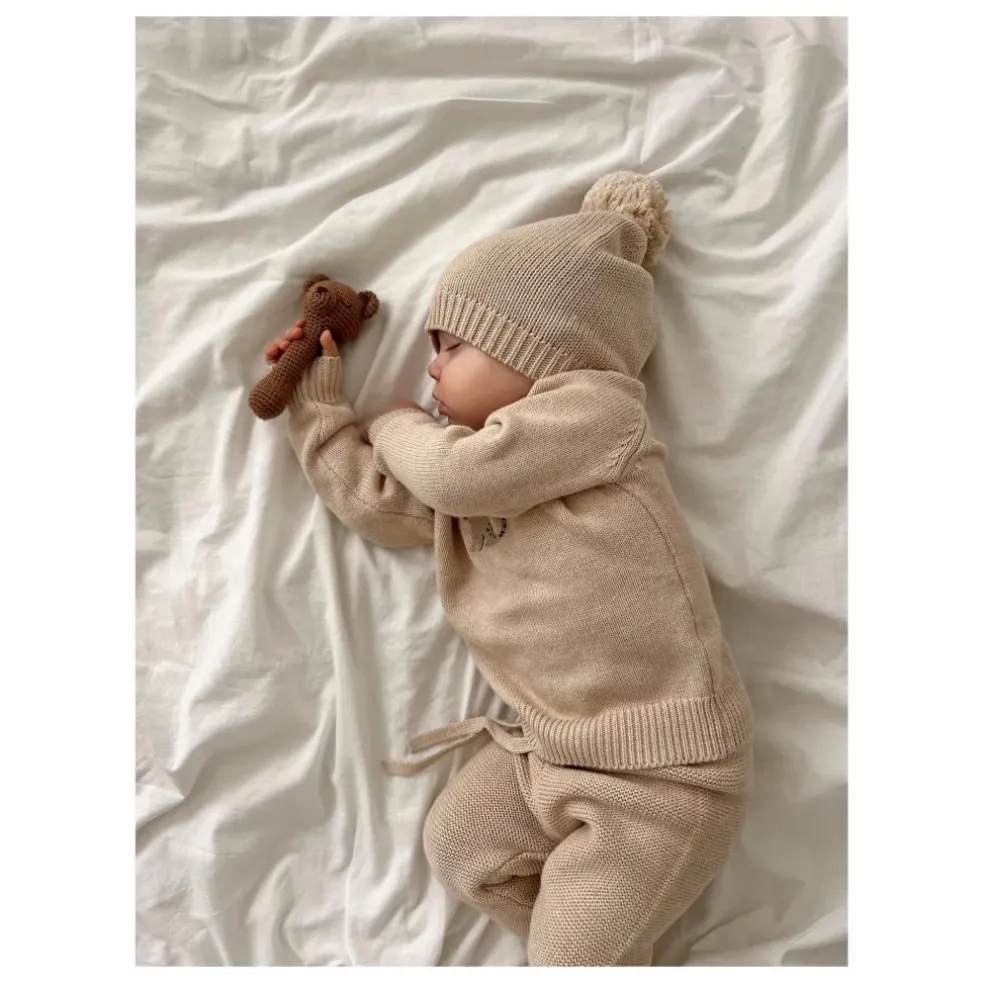 Hochet Bo l'Ourson | Marron