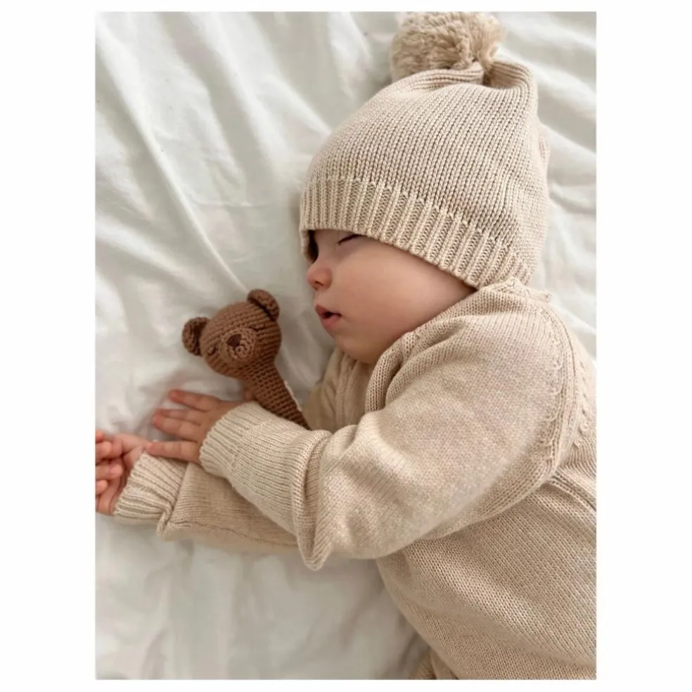 Hochet Bo l'Ourson | Marron