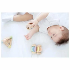 Hochet cache-cache pastel