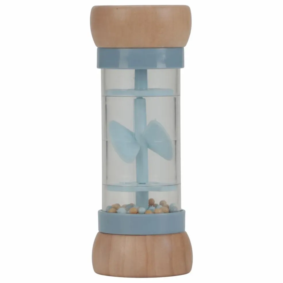 Hochet de pluie en bois FSC - Forest Friends | Bleu