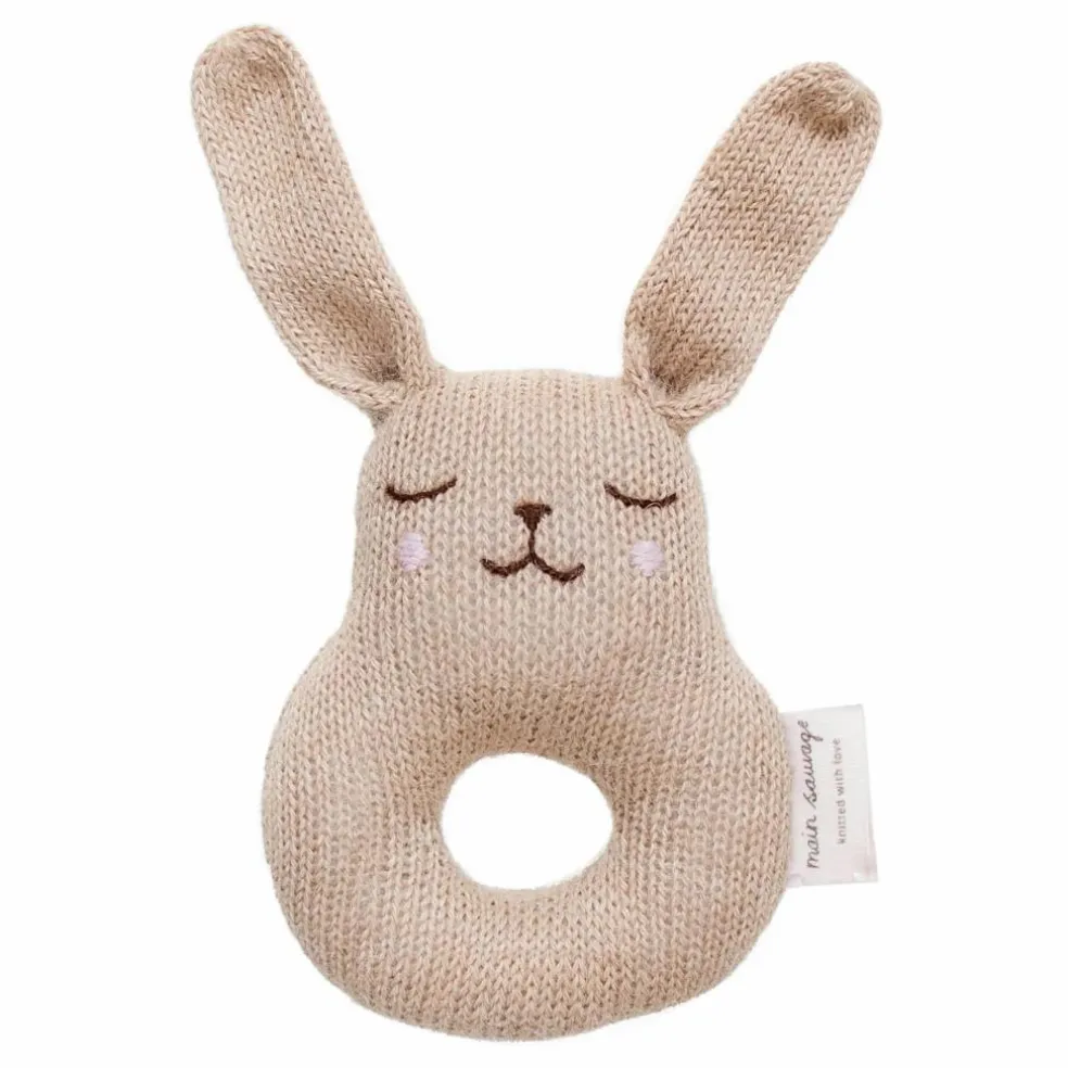 Hochet Lapin | Beige