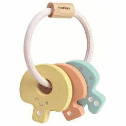 Hochet porte-clés pastel
