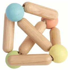 Hochet triangle pastel