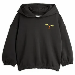 Hoodie Chat Coton Bio | Noir