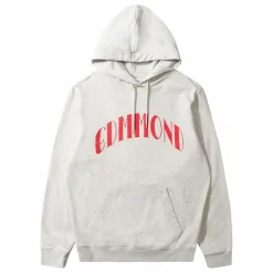 Hoodie Core Logo Coton Bio | Gris chiné clair