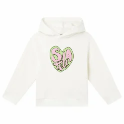 Hoodie Cœur | Ecru