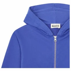 Hoodie Garçon Zippé Coton Bio | Bleu indigo