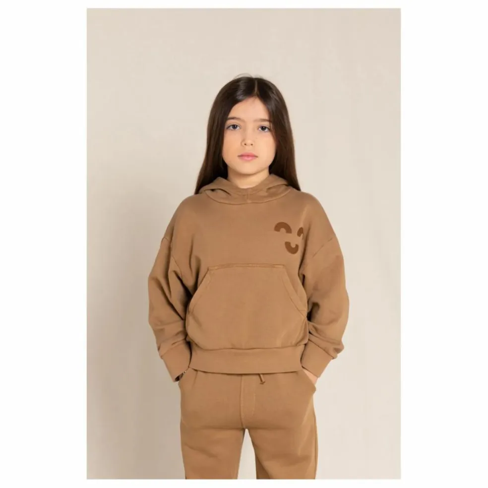 Hoodie Happy | Noisette