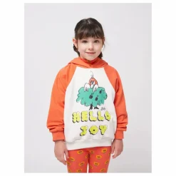 Hoodie Hello Joy Coton Bio | Rouge