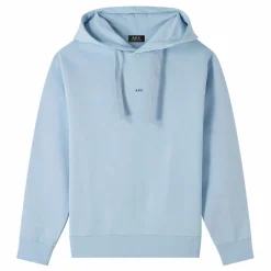 Hoodie Larry Coton Bio | Bleu ciel