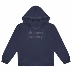 Hoodie Logo Flock | Bleu marine