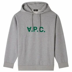 Hoodie Milo Coton Bio | Gris chiné