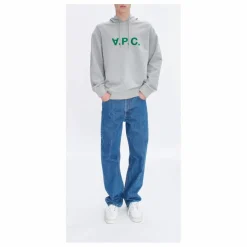Hoodie Milo Coton Bio | Gris chiné