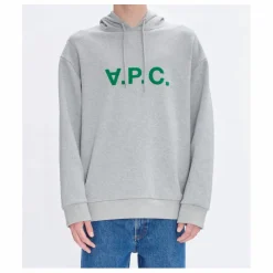 Hoodie Milo Coton Bio | Gris chiné