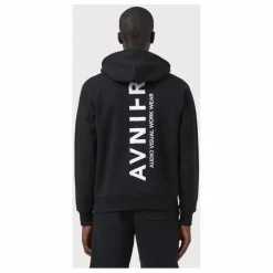 Hoodie Onset Vertical V3 Coton Bio | Noir