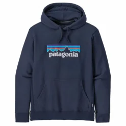 Hoodie P-6 Logo Recyclé - Collection Homme | Bleu marine