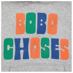 Hoodie Sans Manches Coton Bio | Gris chiné