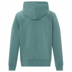 Hoodie Zippé Homme Coton Bio | Bleu Vert