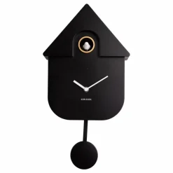 Horloge à pendule Modern Cuckoo | Noir