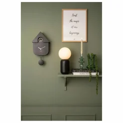 Horloge à pendule Modern Cuckoo | Noir
