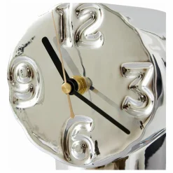 Horloge en céramique Retro | Chromé
