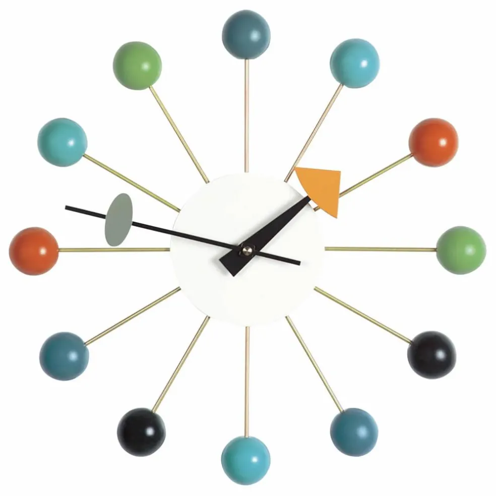 Horloge murale Ball clock - George Nelson