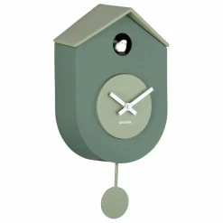 Horloge murale Grato cuckoo | Vert