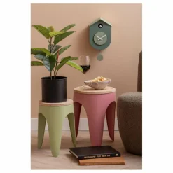 Horloge murale Grato cuckoo | Vert