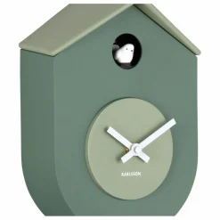 Horloge murale Grato cuckoo | Vert
