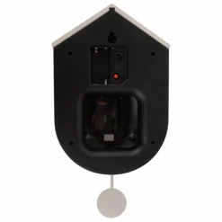 Horloge murale Grato cuckoo | Noir