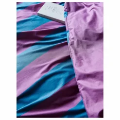 Housse de couette à rayures Malo | Violet