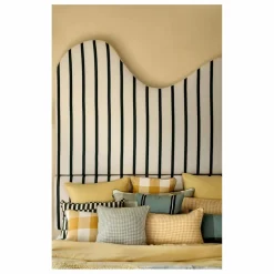 Housse de couette Dili en voile de coton | Jaune Paille